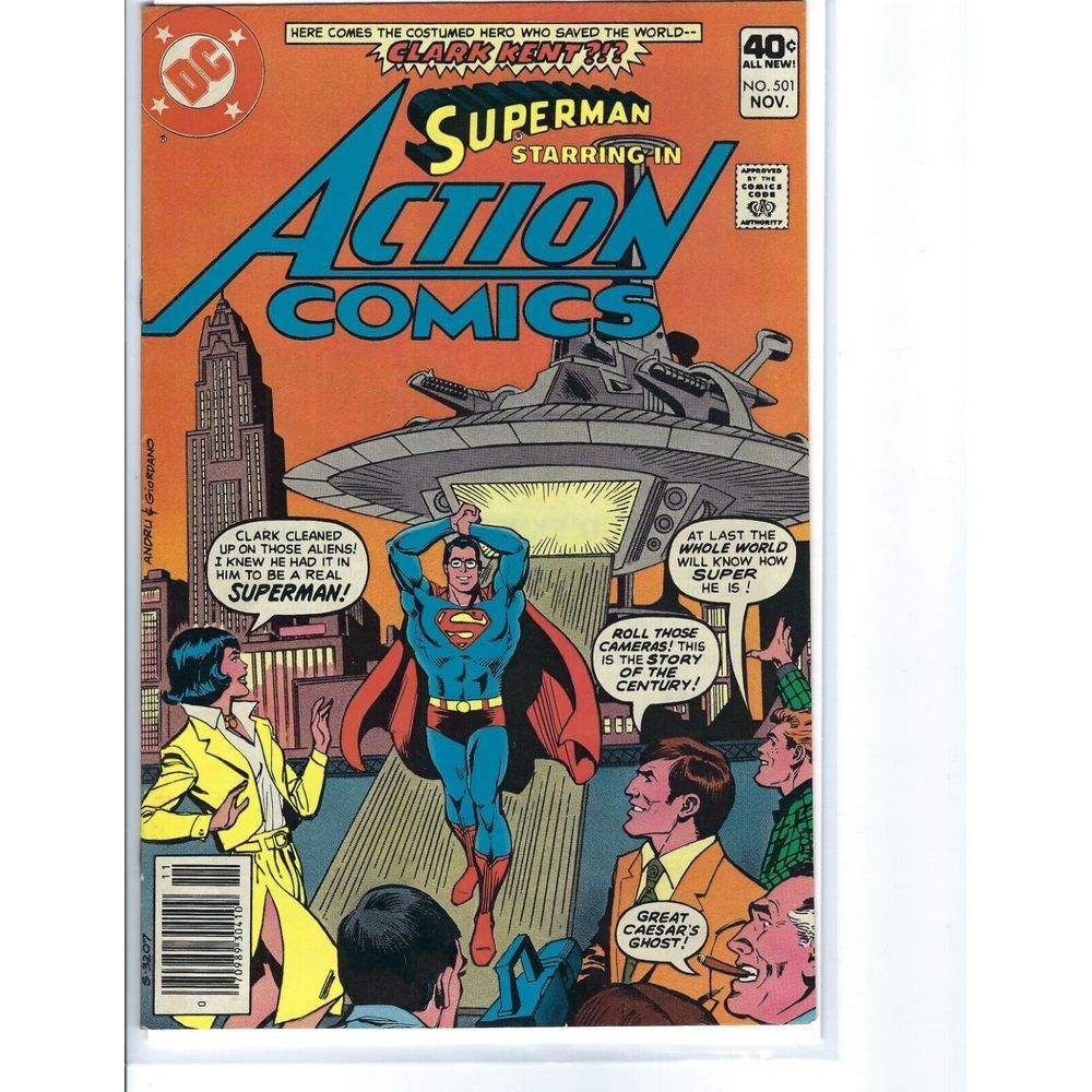 Superman Starring In Action Comics No. 501